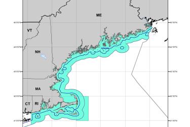 Inshore Midwater Trawl Restricted Area Map